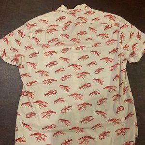 J. Crew Mercantile Lobster Shirt L